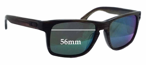 Sunglass Fix Replacement Lenses for Oakley Holbrook LX OO2048 - 56mm Wide