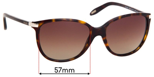 Sunglass Fix Replacement Lenses for Ralph Lauren RA 5160 - 57mm Wide