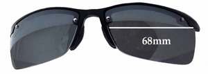 Sunglass Fix Replacement Lenses for Ray-Ban RB4056 - 68mm Wide