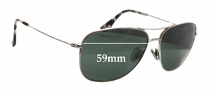 Sunglass Fix Replacement Lenses for Maui Jim MJ247 Cliff House - 59mm Wide
