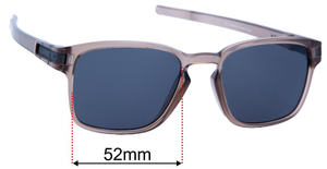 Sunglass Fix Replacement Lenses for Oakley Latch Square OO9353 - 52mm Wide