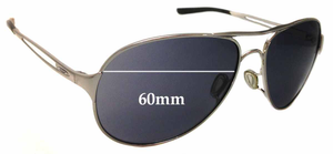 Sunglass Fix Replacement Lenses for Oakley Caveat OO4054 - 60mm Wide