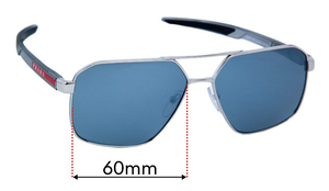 Sunglass Fix Replacement Lenses for Smith Outlier - 56mm Wide