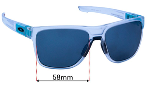 Sunglass Fix Replacement Lenses for Oakley Crossrange XL OO9360 - 58mm Wide