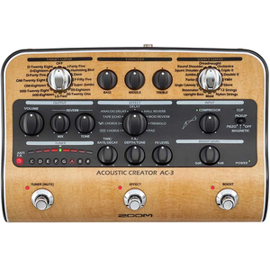 Zoom AC-3 Acoustic Creator Effects & Amp Simulator