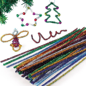 Fils chenille effet guirlande