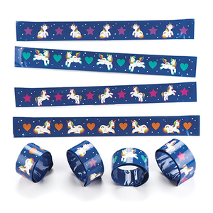 Rainbow Unicorn Snap-on Bracelets