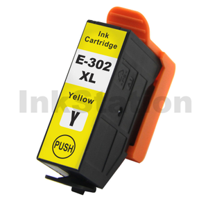 Compatible for Epson 302XL (C13T01Y492) Yellow High Yield Inkjet Cartridge