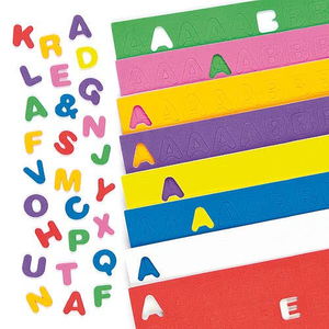 Self-Adhesive Foam Upper Case Letters
