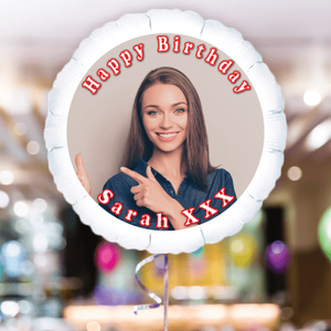 Printed Photo Balloon - 24 Inches - Single - Delivered Flat