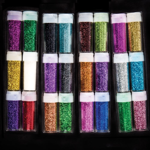 Voordeelverpakking strooibusjes met glitters