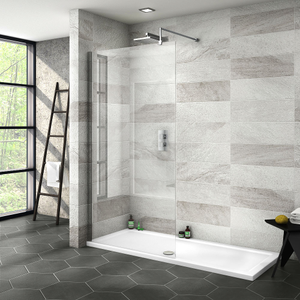 Nova 8mm Wet Room Shower Screen 900mm