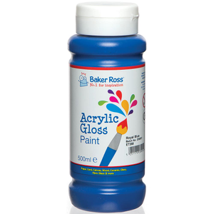 Blauwe acrylverf 500ml