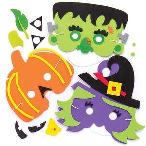 Halloween maskers van foam