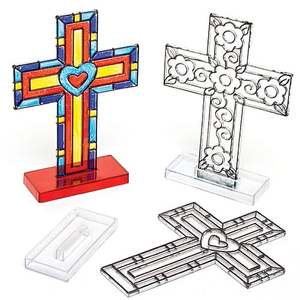 Cross Stand-up Suncatchers
