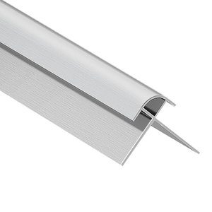 Orion External Corner - Satin Aluminium