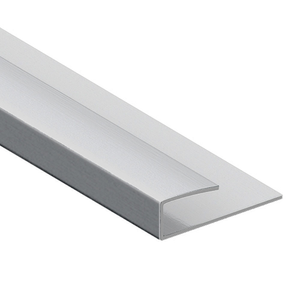 Orion End Trim - Satin Aluminium