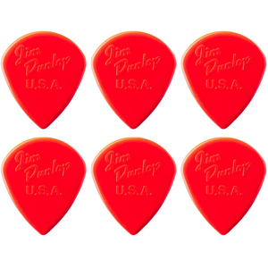 Dunlop Nylon Jazz III Guitar Pick 6-Pack (Red)