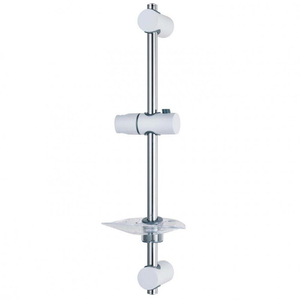 Triton Lewis Shower Riser Rail - White/Chrome