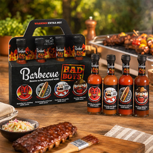 Treat Factory Barbecue Bad Boys Sauce Selection of 4