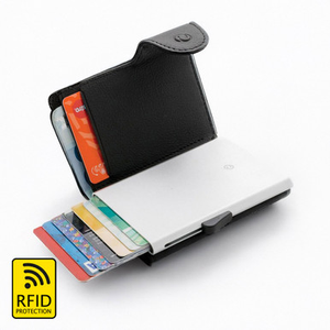 RFID C-Secure Cardholder Wallet Black