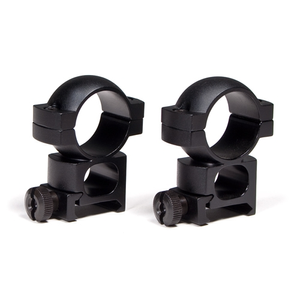 Hunter 1 Inch Rings - 2 Piece - Picatinny/Weaver Fit - High
