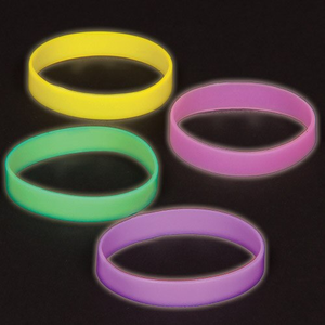 Im Dunkeln leuchtende Armbänder