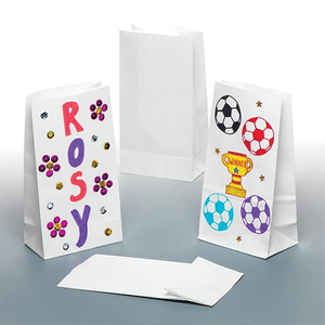 Weiße Geschenktüte