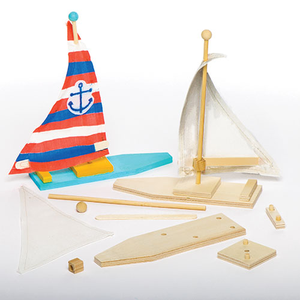 Holz-Bastelsets Segelboot