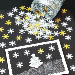 Pailletten Schneeflocken