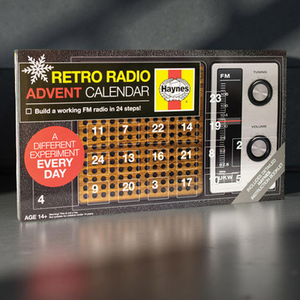 Retro Radio Advent Calendar