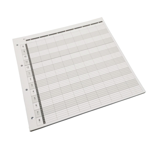 Agenda Loose Leaf Appointment Refill Pages 9 Column 4 Hole LL9 (100)