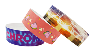 Full Colour Paper Wristband