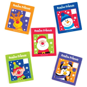 Festive Friends Sliding Puzzles
