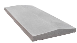 Castle Composites Twice Weathered Light Grey Coping Stone 375x600mm