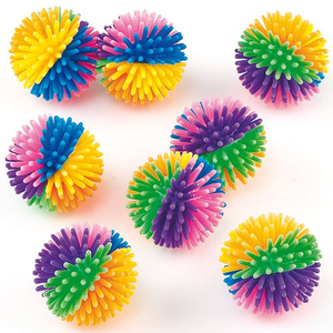 Stekelige regenboogballen 