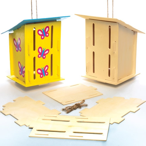 Sets met houten vlinderhuisje