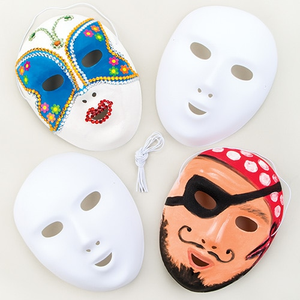Witte grimeermaskers