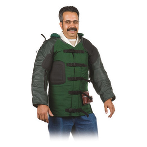 Creedmoor Sports Hardback Cordura/Leather Shooting Coat