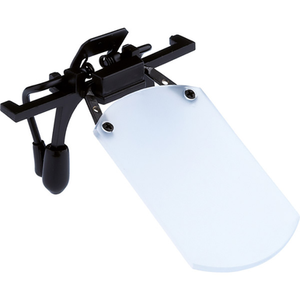 Gehmann White Clip-on Eyeshield