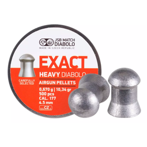 JSB Match Exact Heavy Diabolo Pellets 10.34 Gr .177