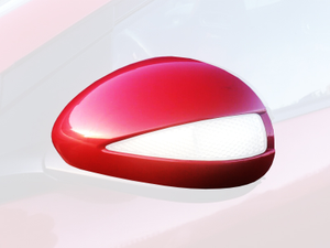 Genuine Honda Civic Left Side Mirror Cover / Scull Cap 2006-2011 (76257SMG) - Milano Red R81