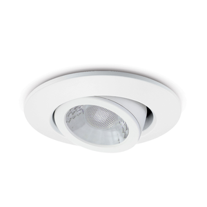 JCC V50 Colour Selectable Tilt Fire-rated LED Downlight 7W 650lm IP20 White