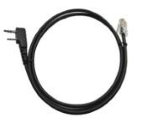 Tigertronics radio cable SL-CAB-HTW is compatible with a range of Baofeng Kenwood and Wouxun handheld transceivers.