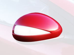 Genuine Honda Civic Right Side Mirror Cover / Scull Cap 2006-2011 (76207SMG) - Milano Red R81