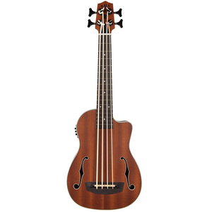 Kala UBASS-JYMN-FS Journeyman Acoustic-Electric U-BASS with F-Holes inc Gig Bag