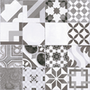 Malone Black & White Tiles