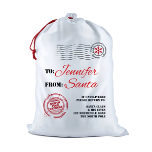 North Pole Santa Sack