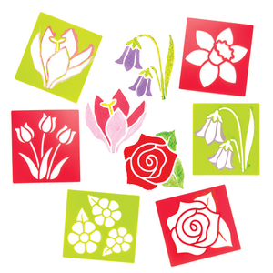 Bloem sjablonen