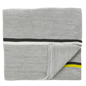 Mr Fox Throw, Silver